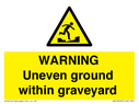 warning-uneven-ground-within-graveyard~
